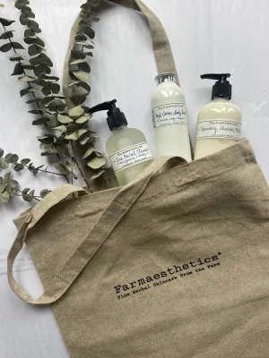 Farmaesthetics Logo Recycled Cotton Tote Bag