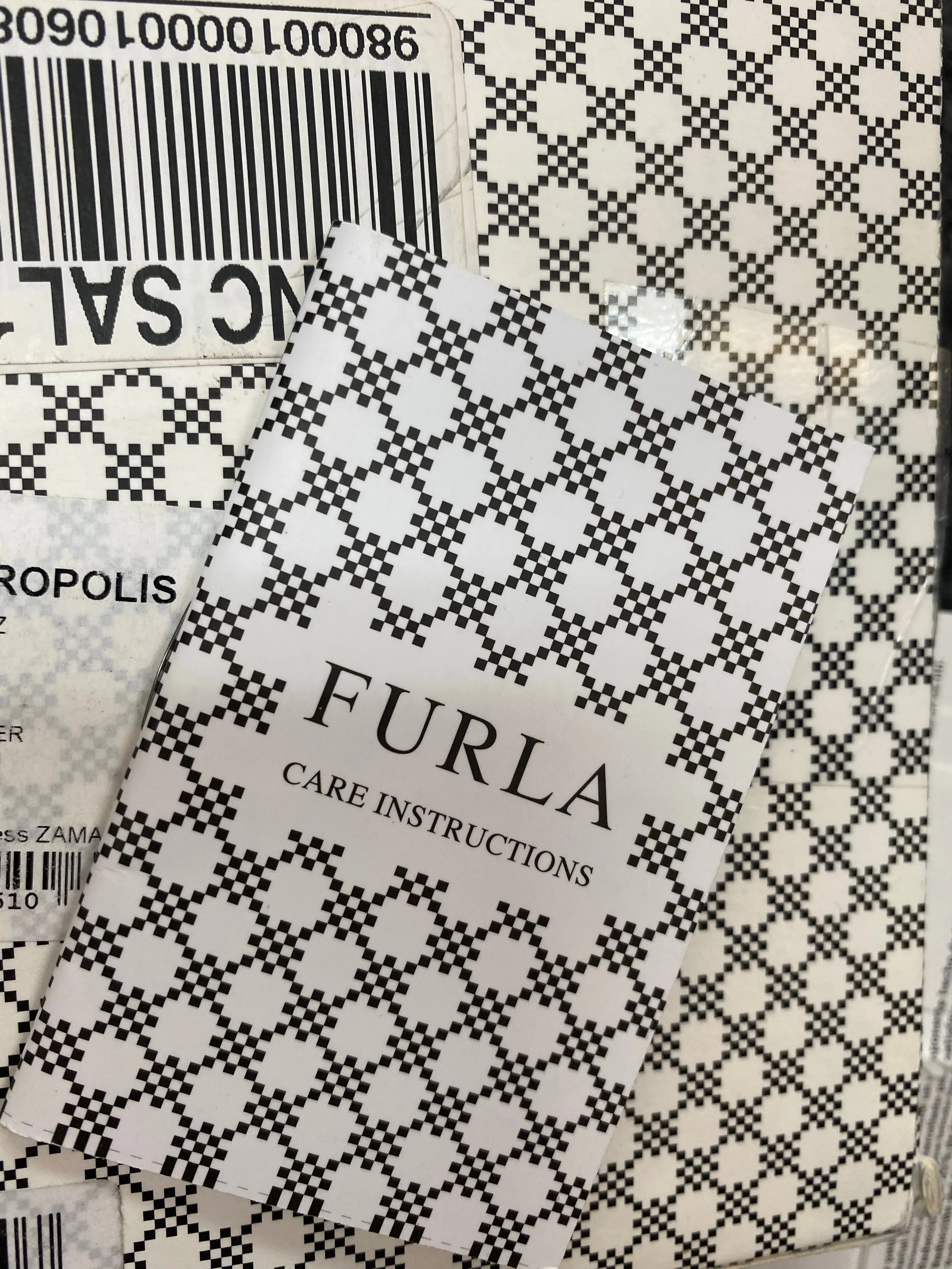 Furla Replacement Metropolis Golden Tag