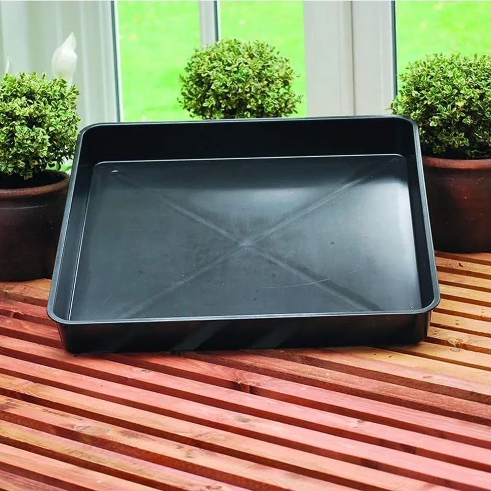 Garland 59cm Black Square Garden Tray