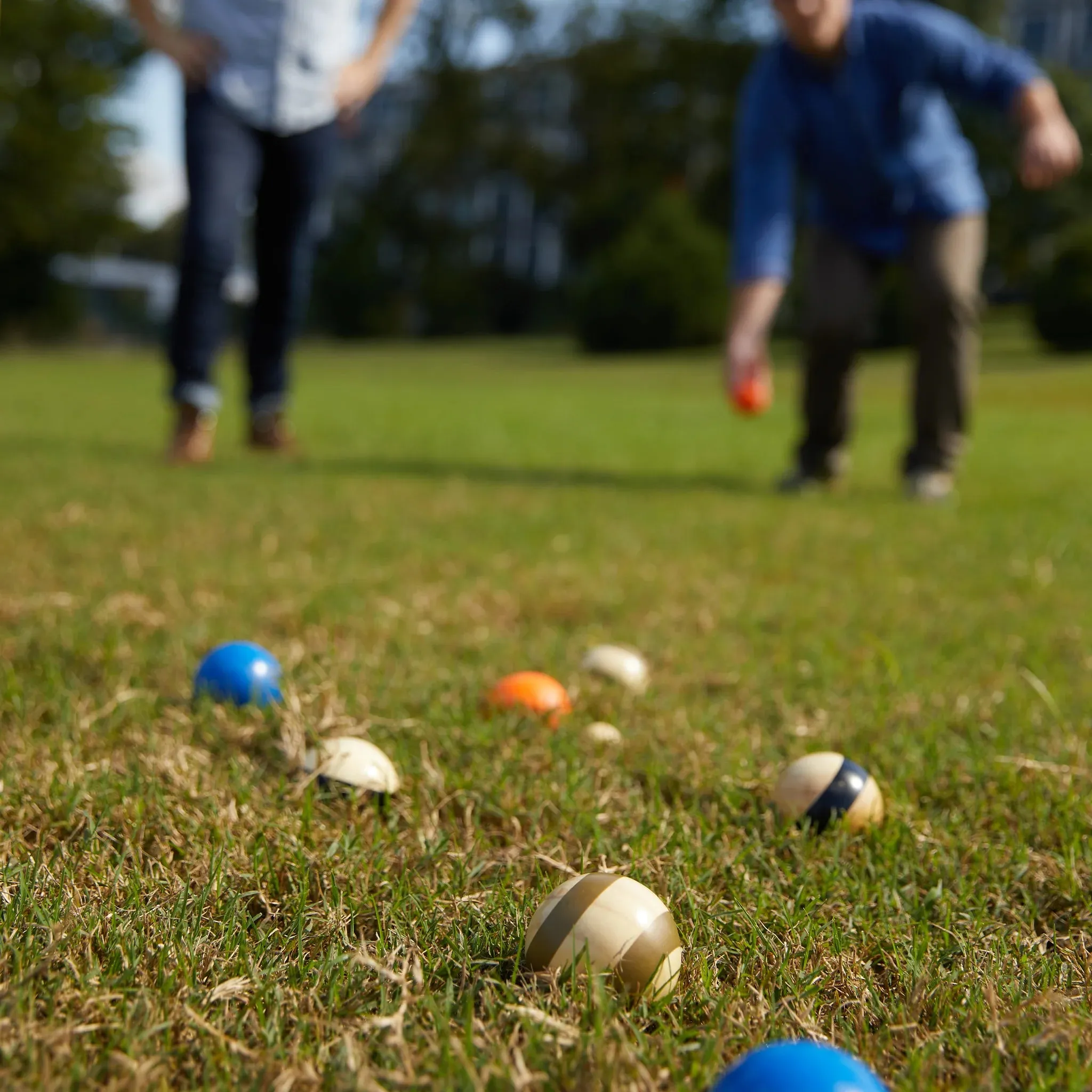 Gentlemen's Hardware Bocce Ball Set w/ Travel Case