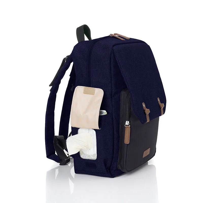 George Backpack Black/Navy