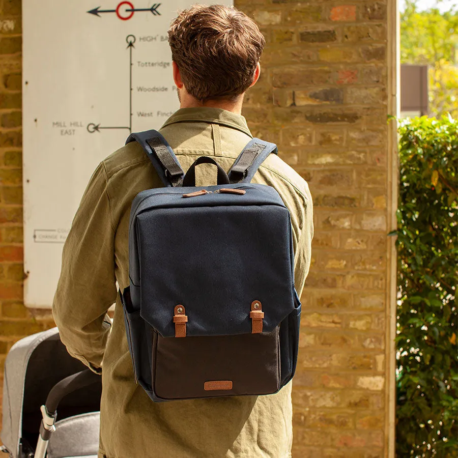 George Backpack Black/Navy