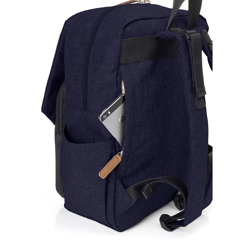 George Backpack Black/Navy