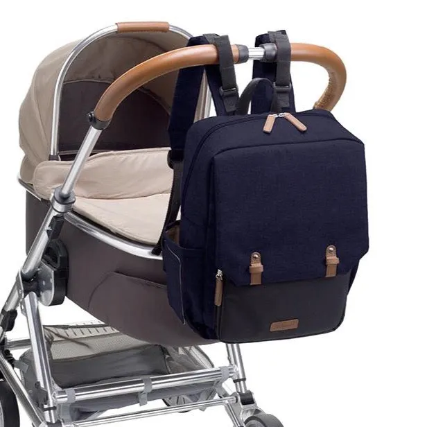 George Backpack Black/Navy