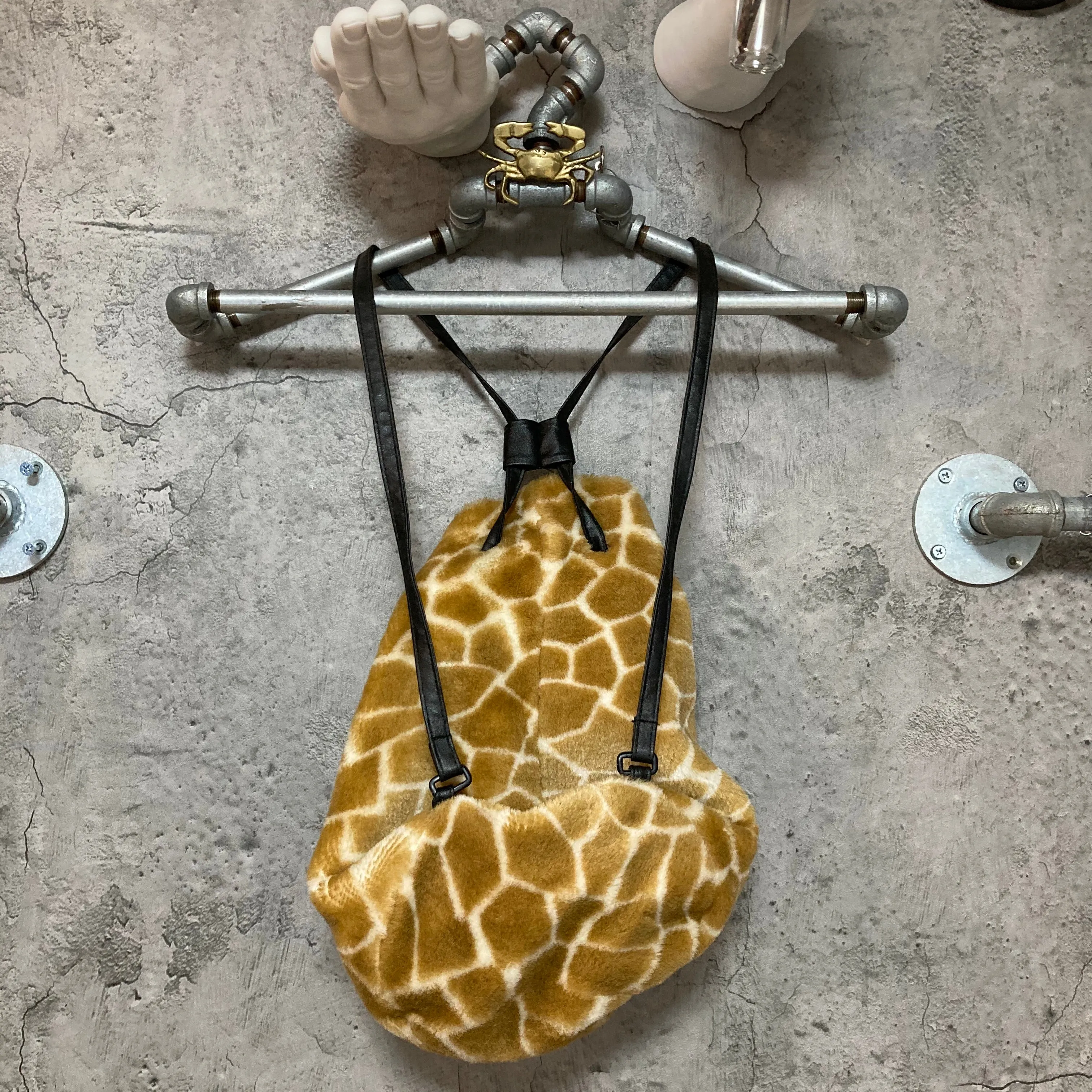 giraffe mini backpack
