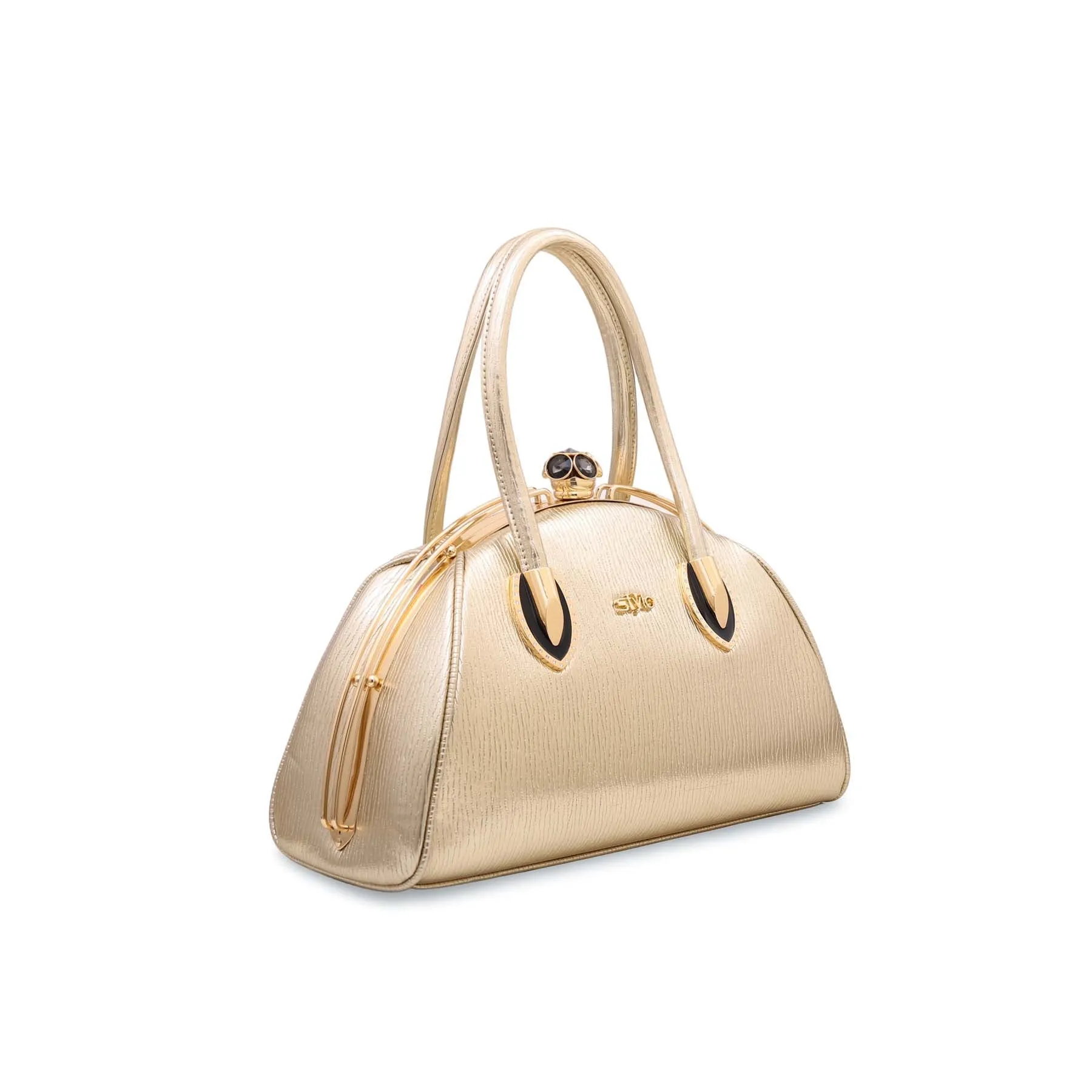 Golden Fancy Hand Bag P35842