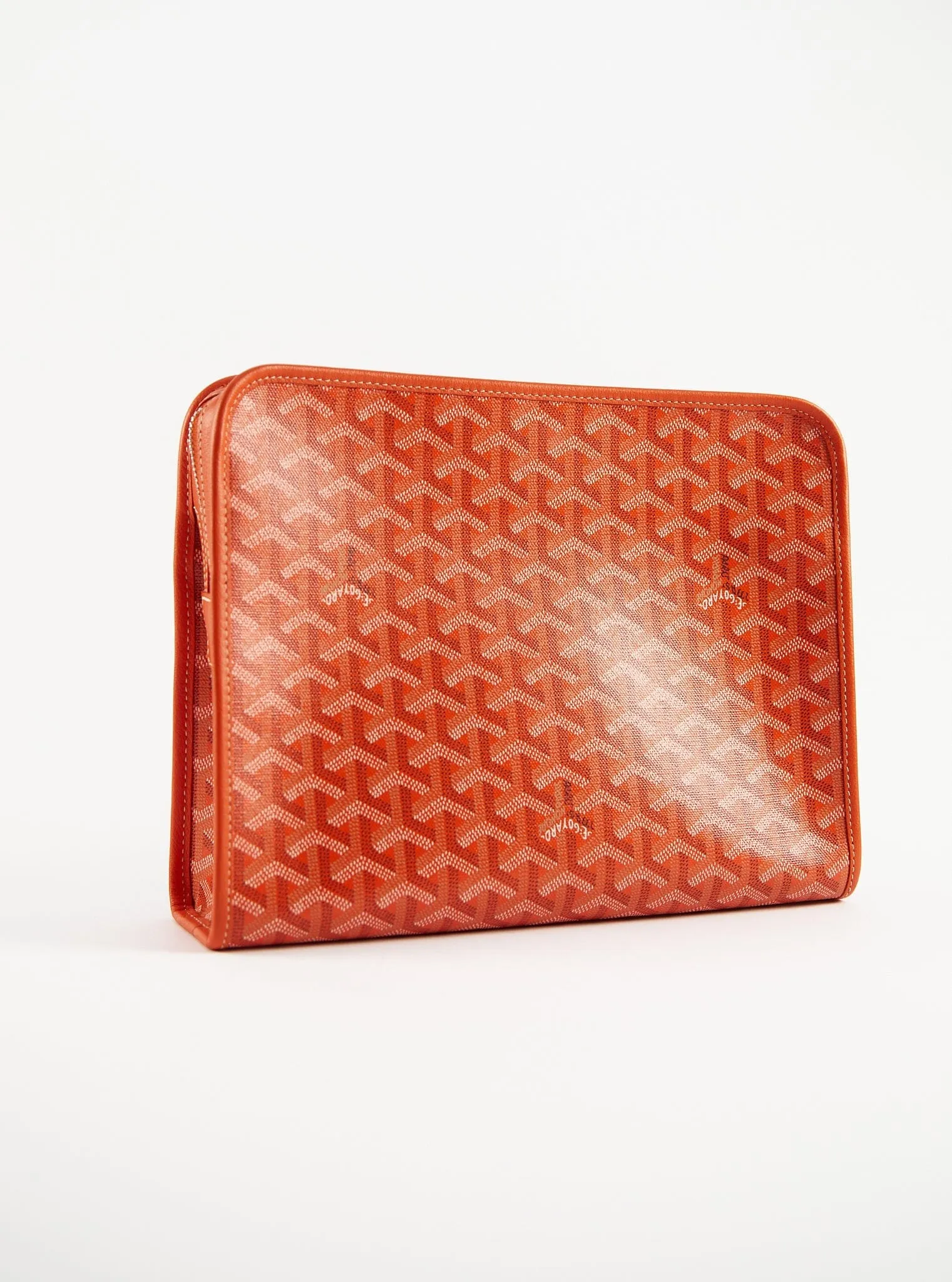 GOYARD Jouvence GM Toiletry Bag in Orange