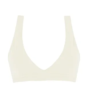GRACEFUL Bikini Bra Top | Cream