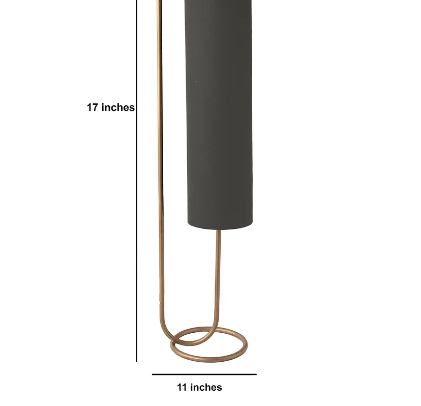 Graceful Grey & GoldCurve Plant Stand