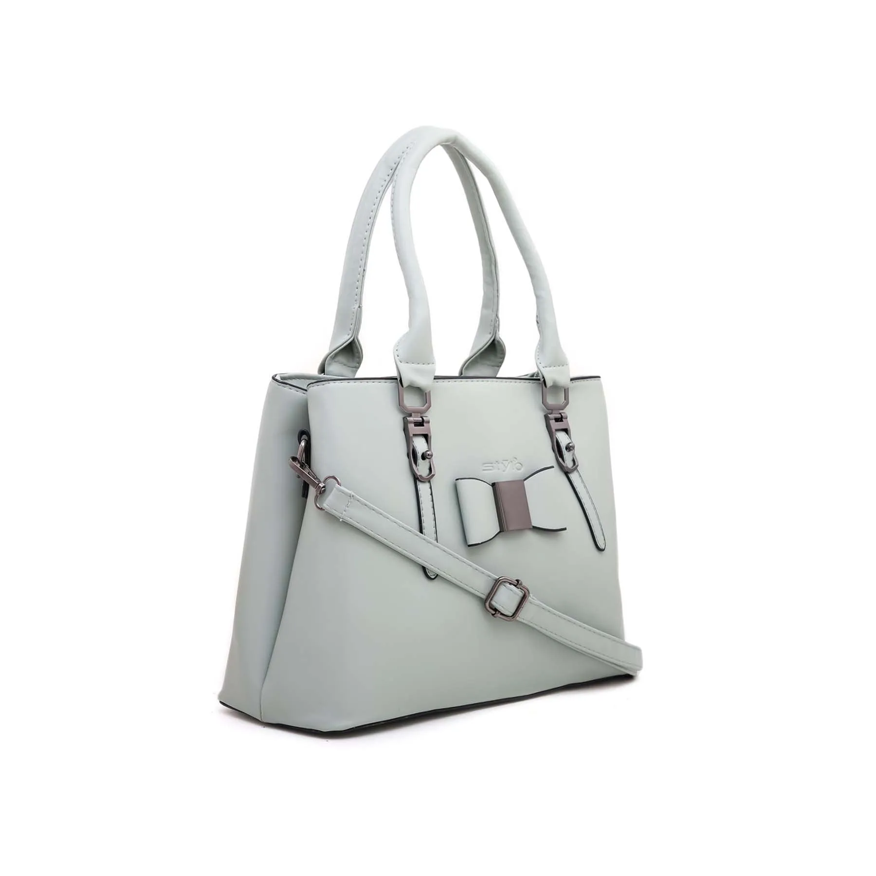 Green Formal Hand Bag P35867