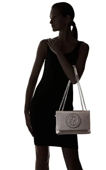 Guess Crossbody Celestine MG745621 color Pewter