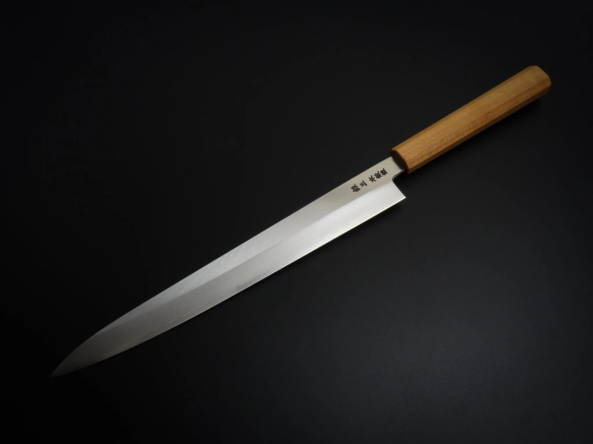 HADO GINSAN SUJIHIKI 270MM SAKURA / CHERRY HANDLE FORGED BY SHOGO YAMATSUKA