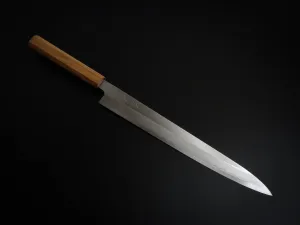 HADO GINSAN SUJIHIKI 270MM SAKURA / CHERRY HANDLE FORGED BY SHOGO YAMATSUKA