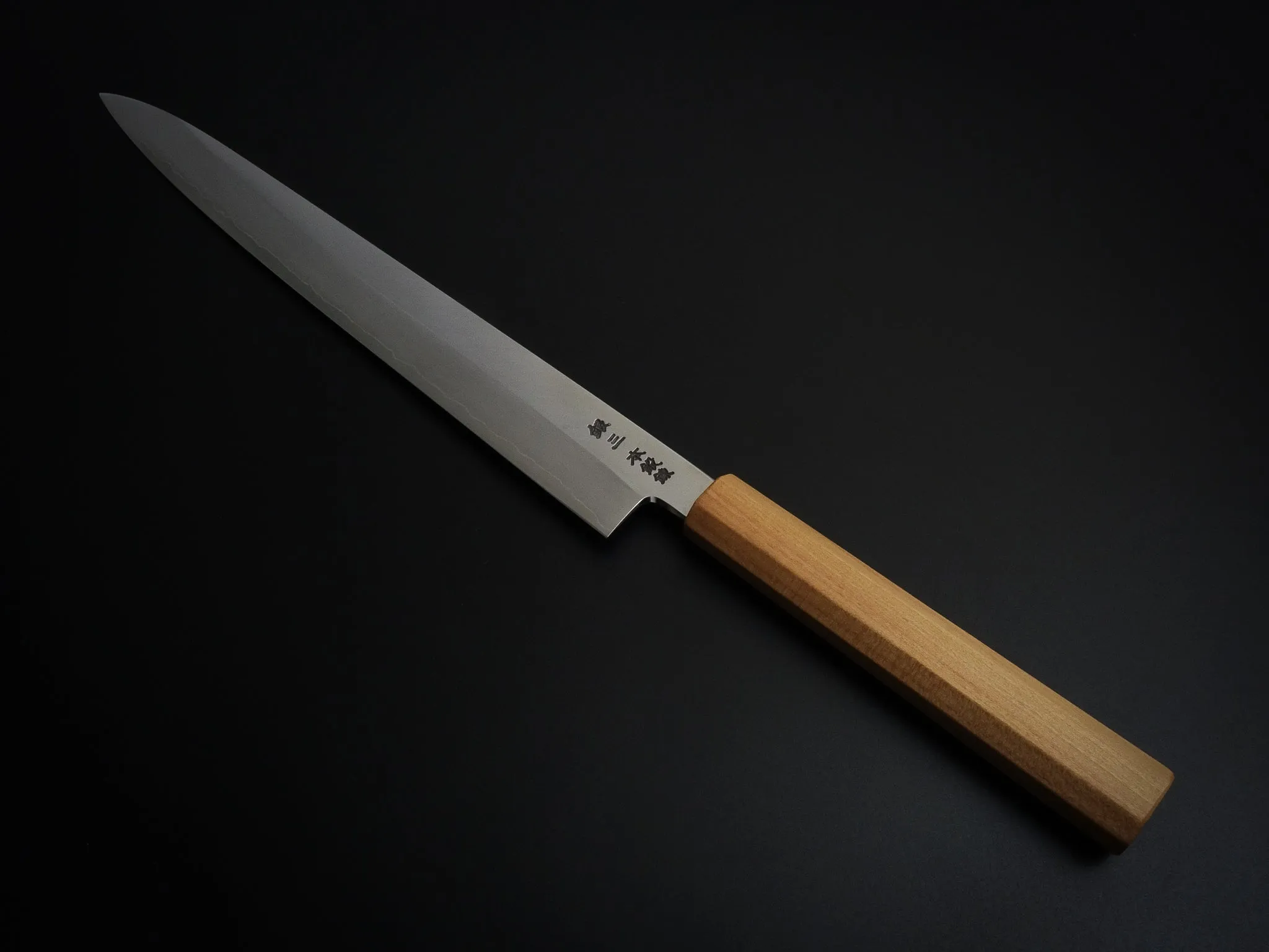 HADO GINSAN SUJIHIKI 270MM SAKURA / CHERRY HANDLE FORGED BY SHOGO YAMATSUKA