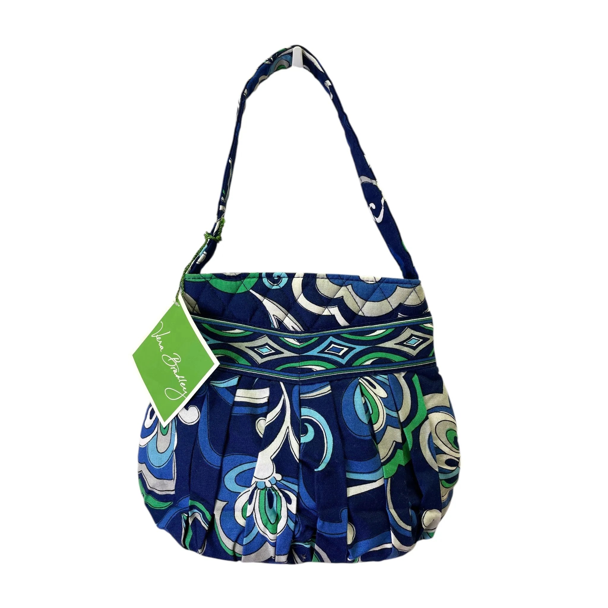 Handbag By Vera Bradley In Aqua, Size:Small