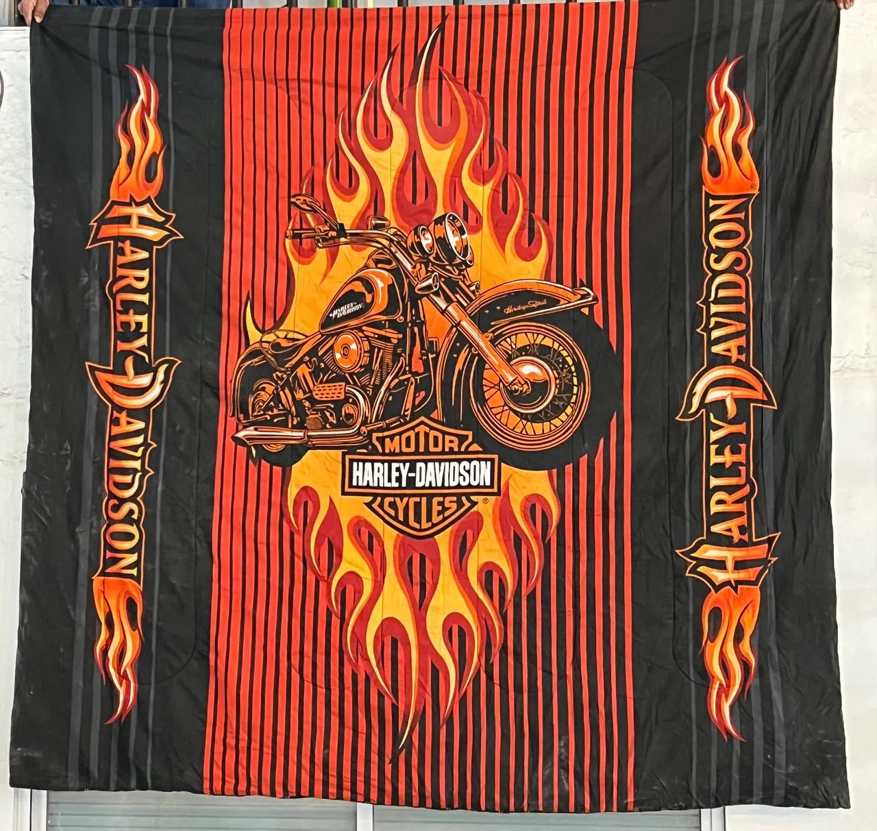 Harley Davidson Blanket - Rare