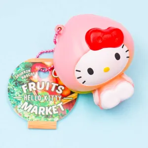 Hello Kitty Peach Squishy Charm