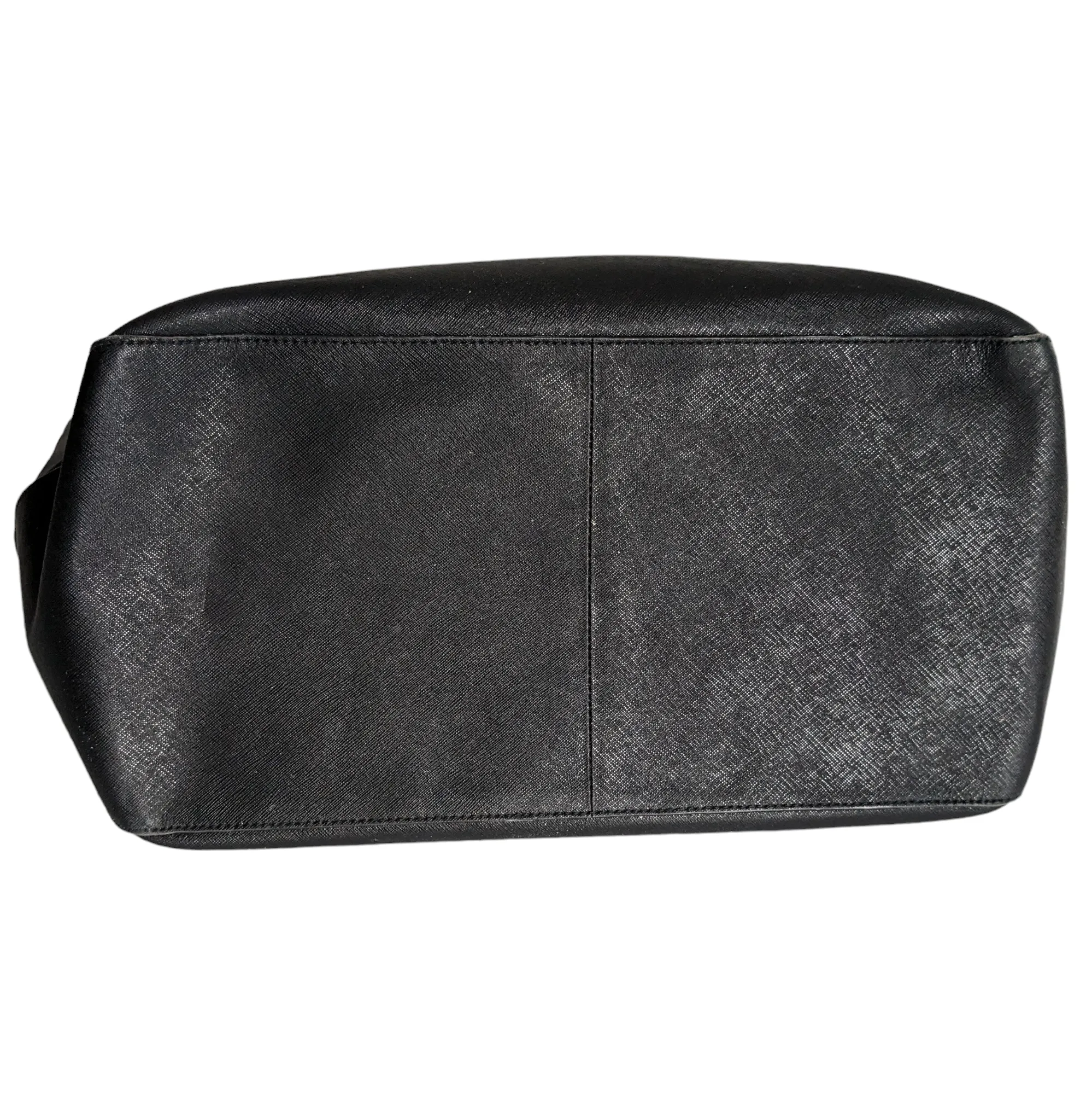 Henri Bendel Black Leather Tote