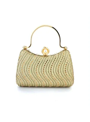 Hot Rhinestone Banquet Shiny Rhinestone Handbag