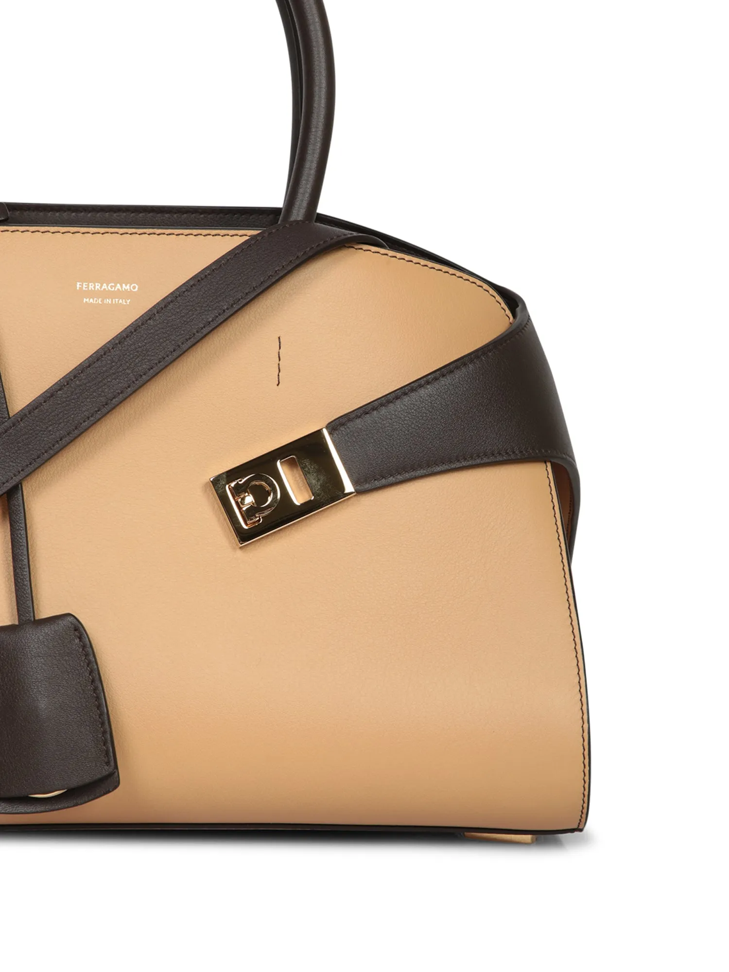 Hug S Beige/Brown Bag