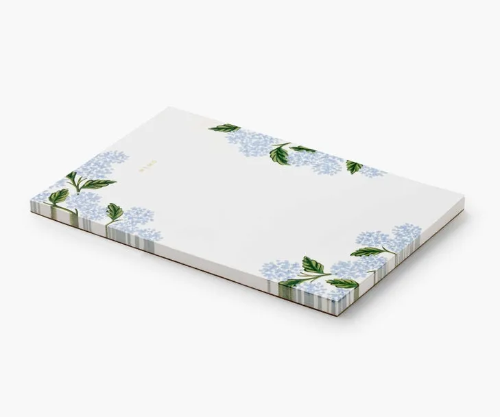 Hydrangea Large Memo Notepad | Rifle Paper Co.
