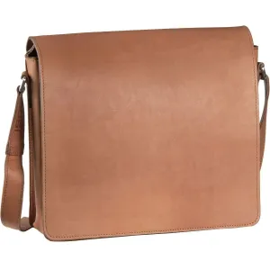 Jost Futura Leather Messenger Bag - Medium, Cognac