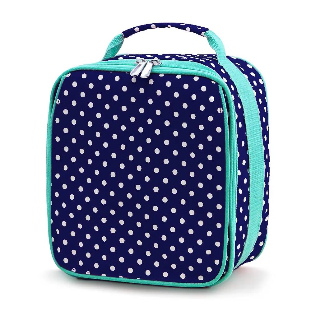 K503 | INSULATED LUNCH BAG - DOTS & STRIPES