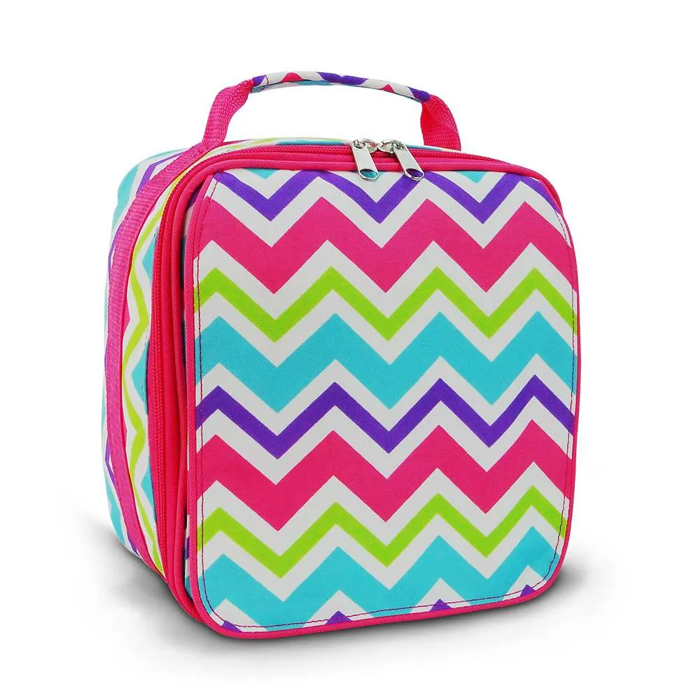 K503 | INSULATED LUNCH BAG - DOTS & STRIPES