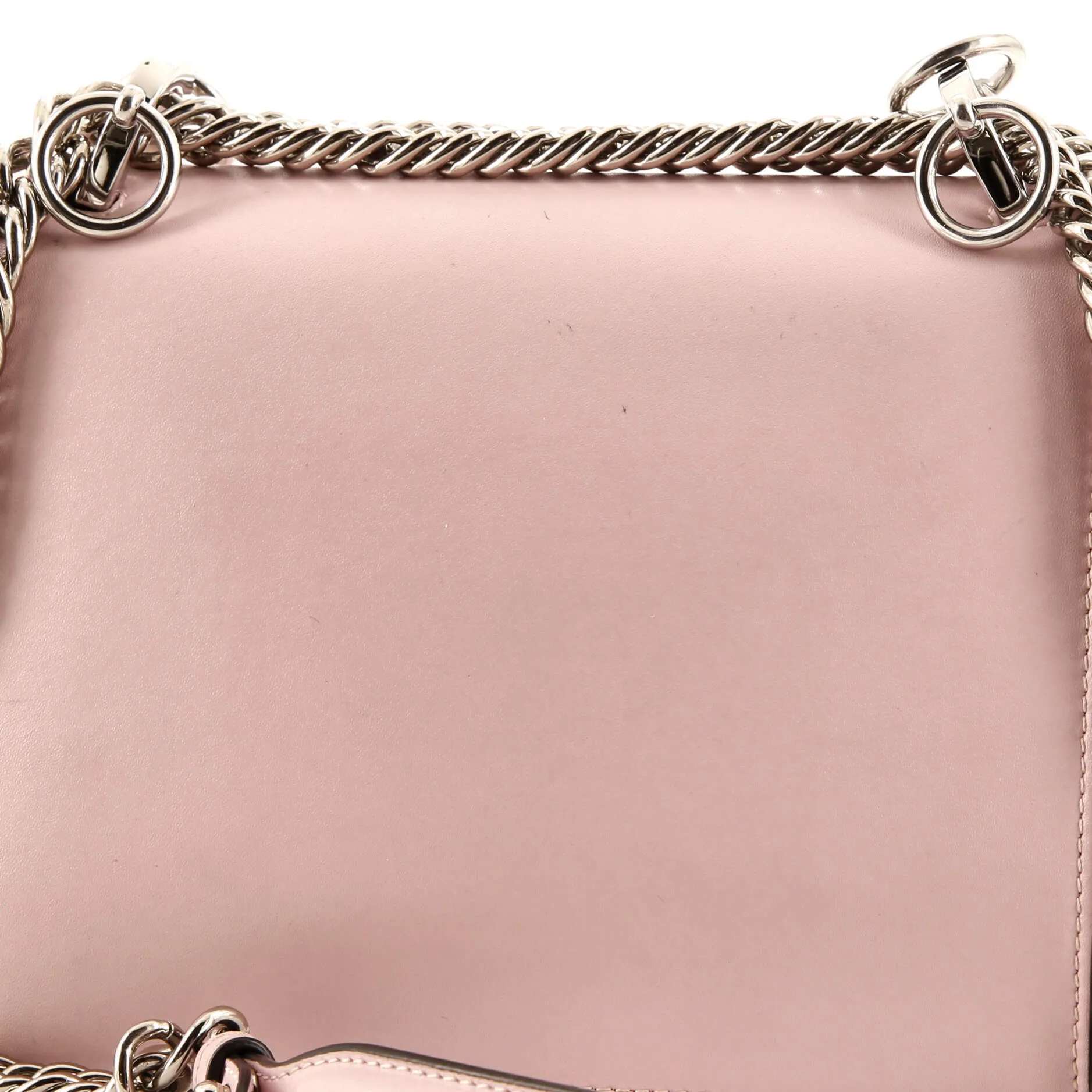 Kan I Bag Embellished Applique Leather Small