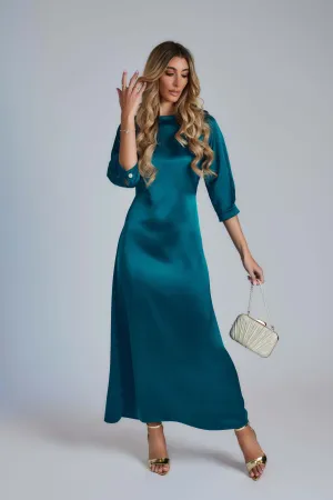 Kate Satin Evening Dress
