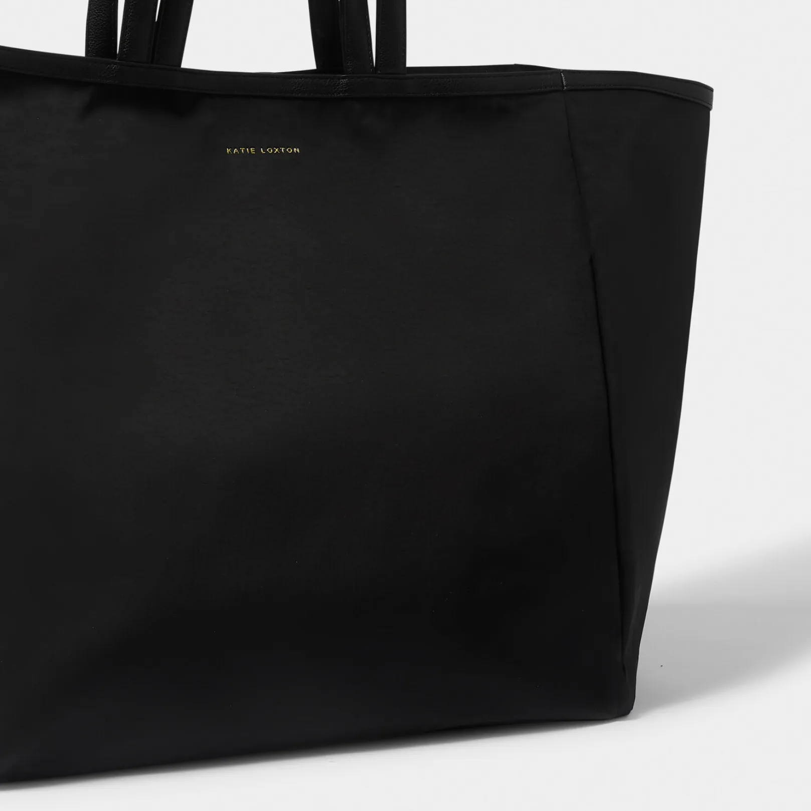 Katie Loxton Nylon-Luxe Oversized Tote - Black