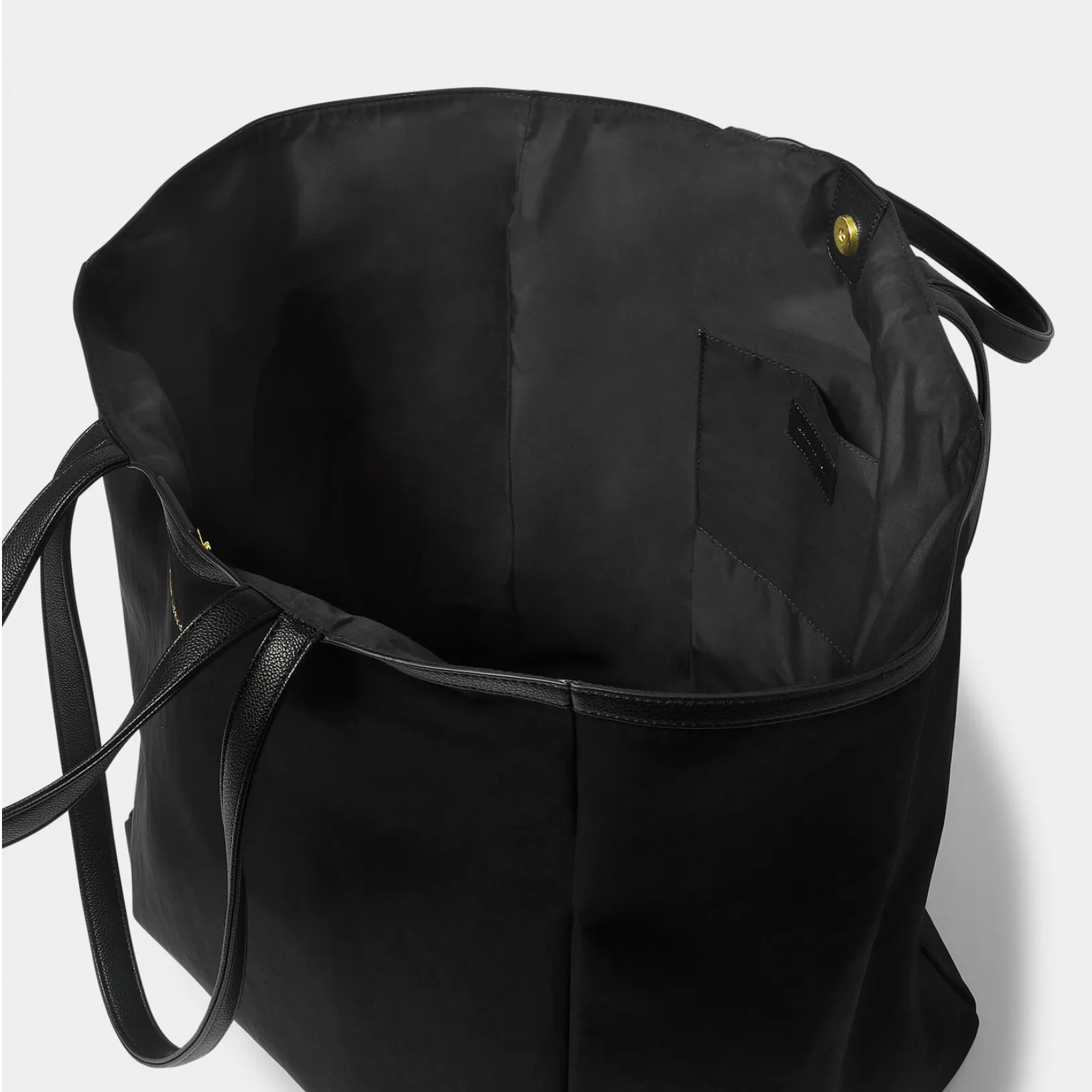 Katie Loxton Nylon-Luxe Oversized Tote - Black