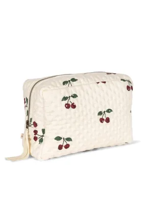 Konges Sløjd - Big Quilted Toiletry Bag - Ma Grande Cerise