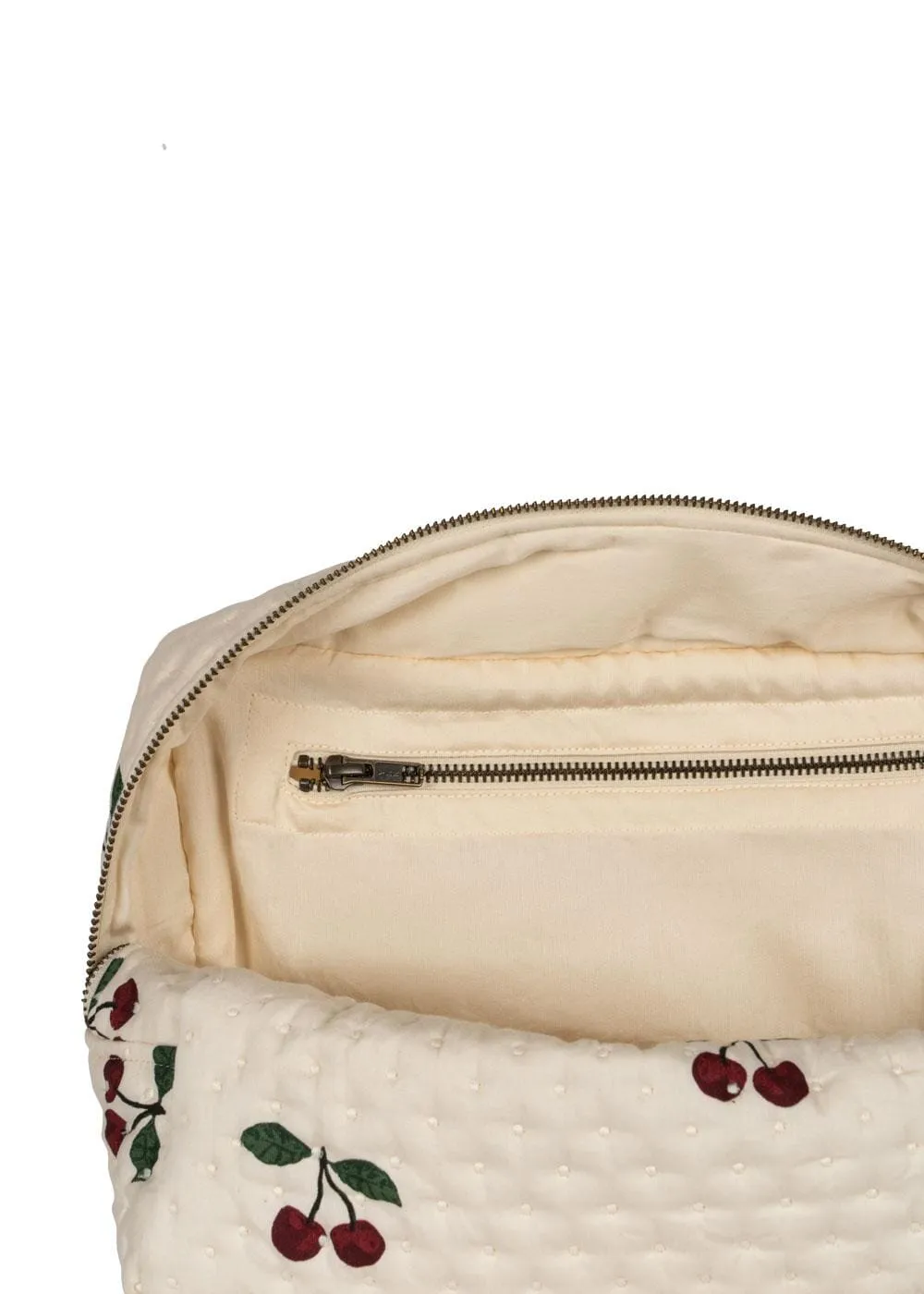Konges Sløjd - Big Quilted Toiletry Bag - Ma Grande Cerise