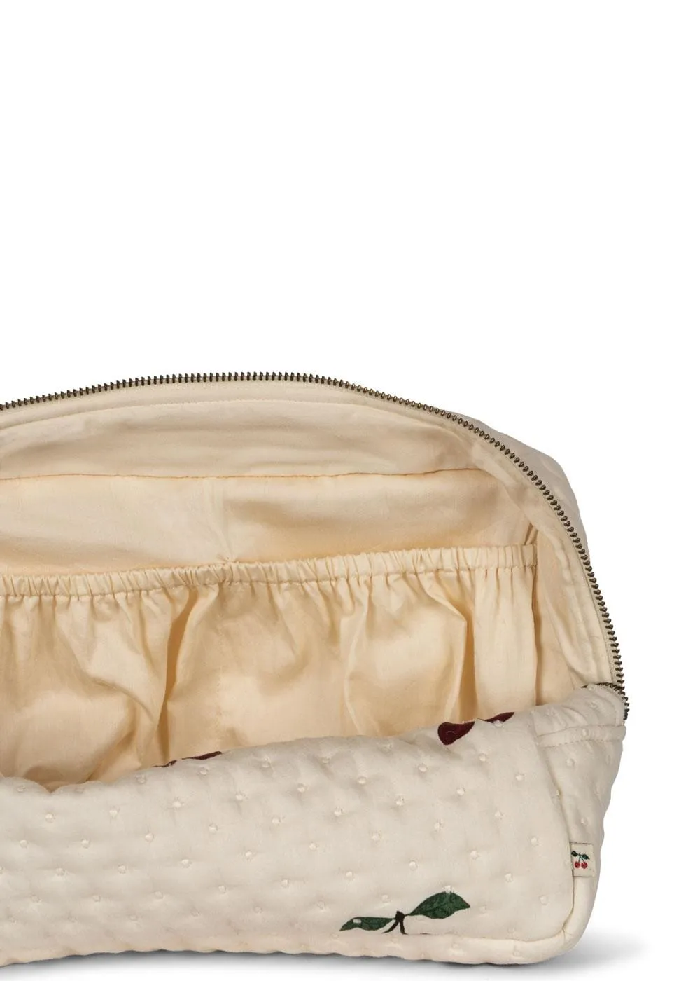 Konges Sløjd - Big Quilted Toiletry Bag - Ma Grande Cerise