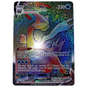 Kyurem VMAX 197/196 Holo ‘Rainbow Rare’ Pokémon Card