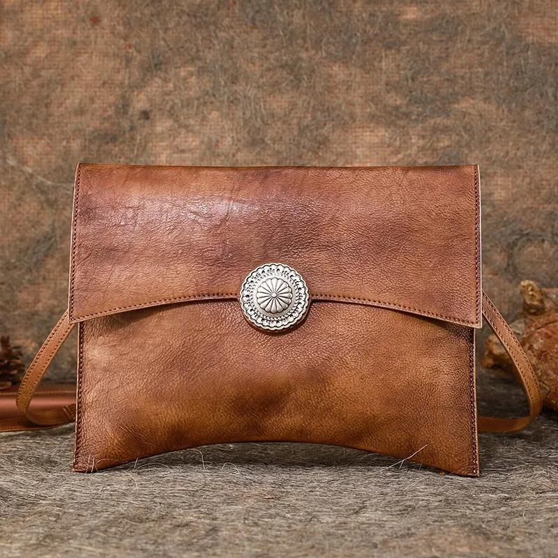 Ladies Envelope Clutch Bag Purse With Strap Leather Shoulder Bag For Women