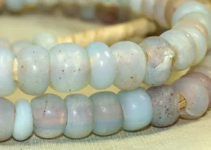 Large Strand of Rare Oparté Beads from the 1700s