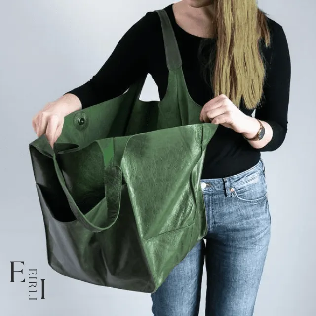 Large Tote Bags, Green