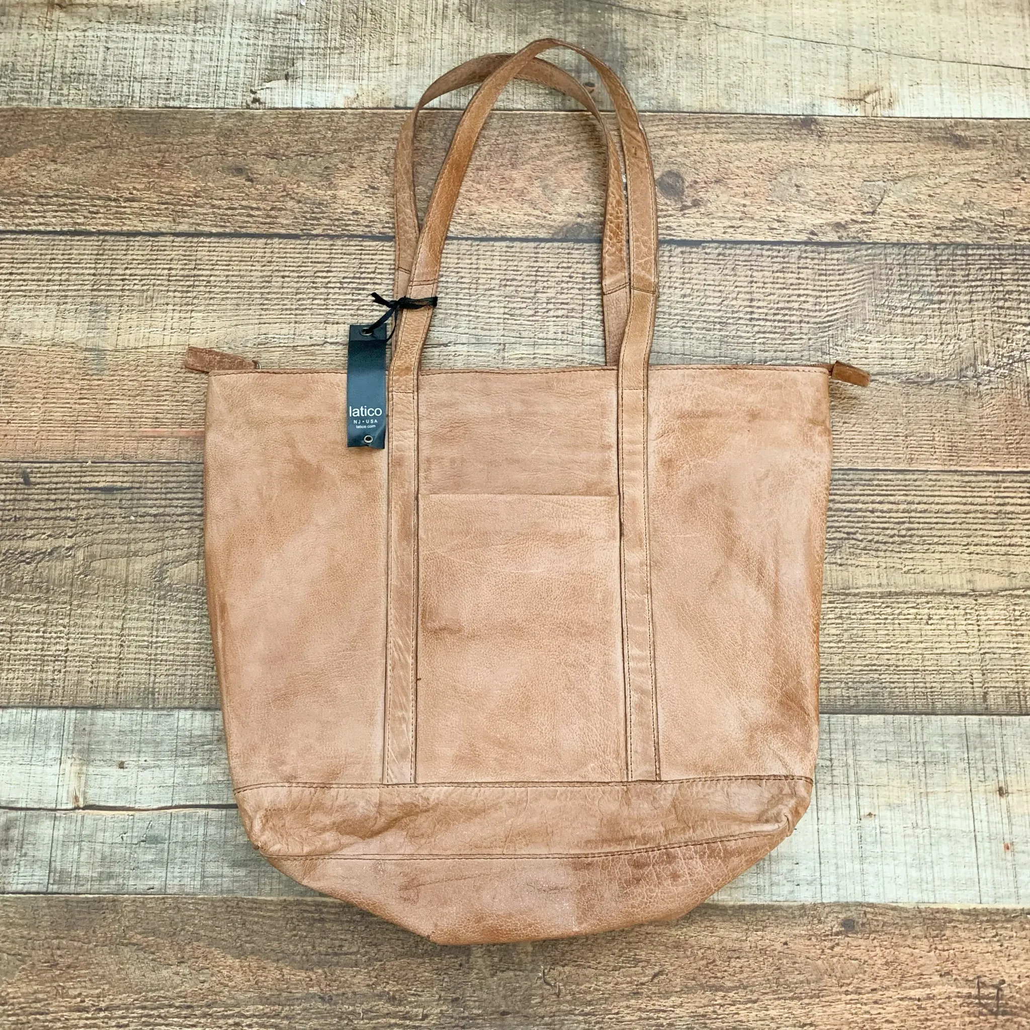 Latico Brown Leather Handbag NWT