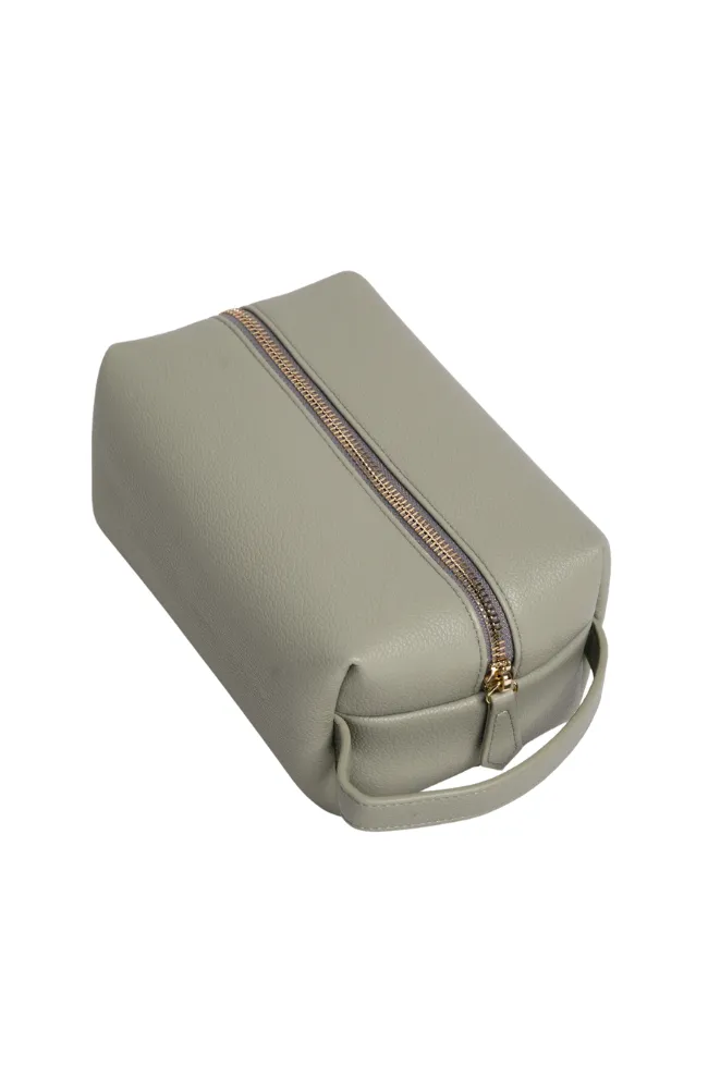 Leather Toiletry Bag