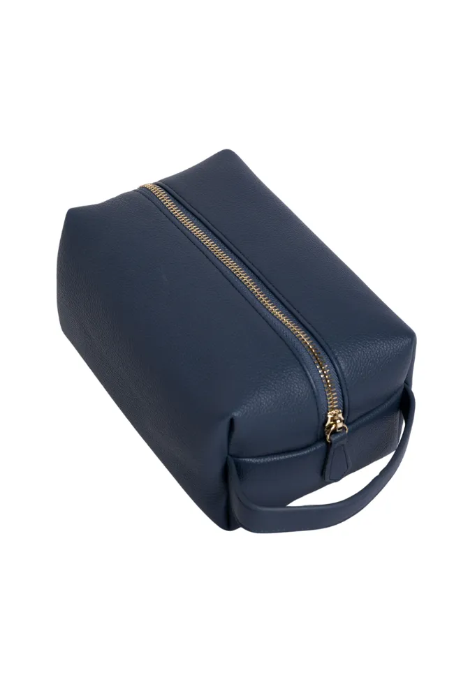 Leather Toiletry Bag