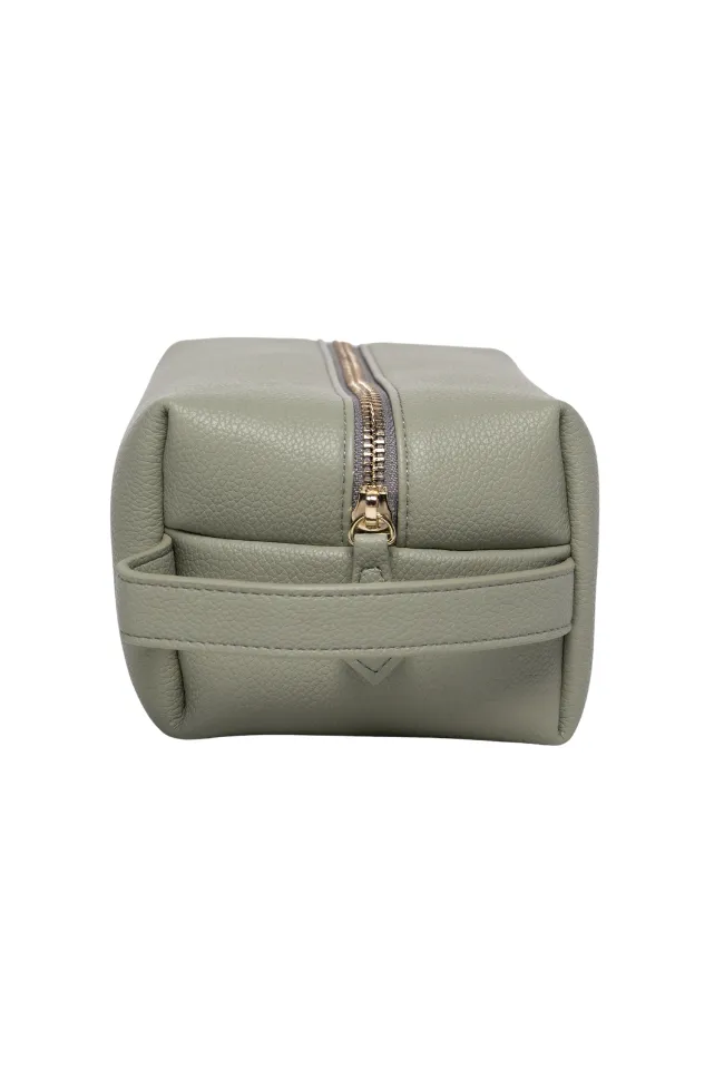 Leather Toiletry Bag