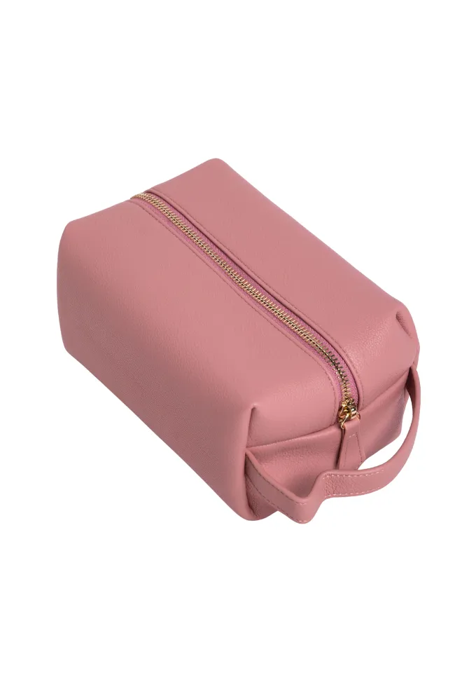 Leather Toiletry Bag