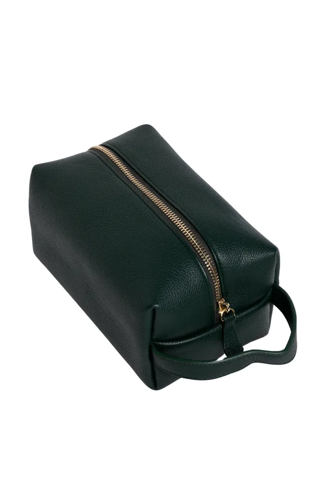 Leather Toiletry Bag