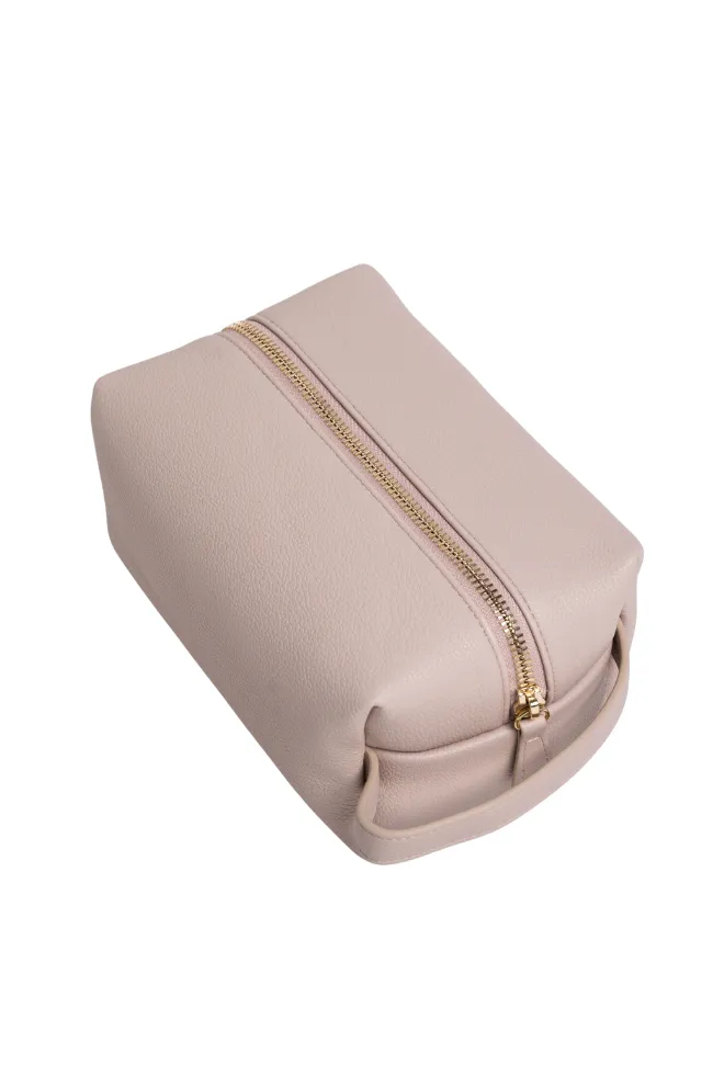 Leather Toiletry Bag