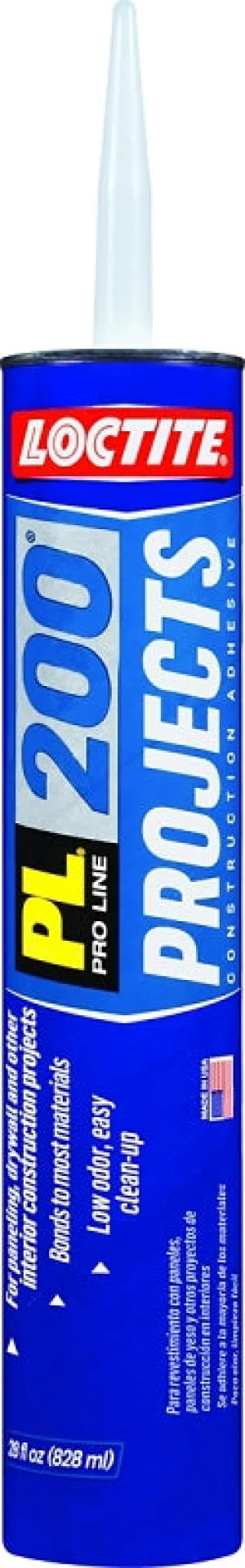 Loctite 1390602 Project Construction Adhesive, Off-White, 28 fl-oz Cartridge :EA: QUANTITY: 12