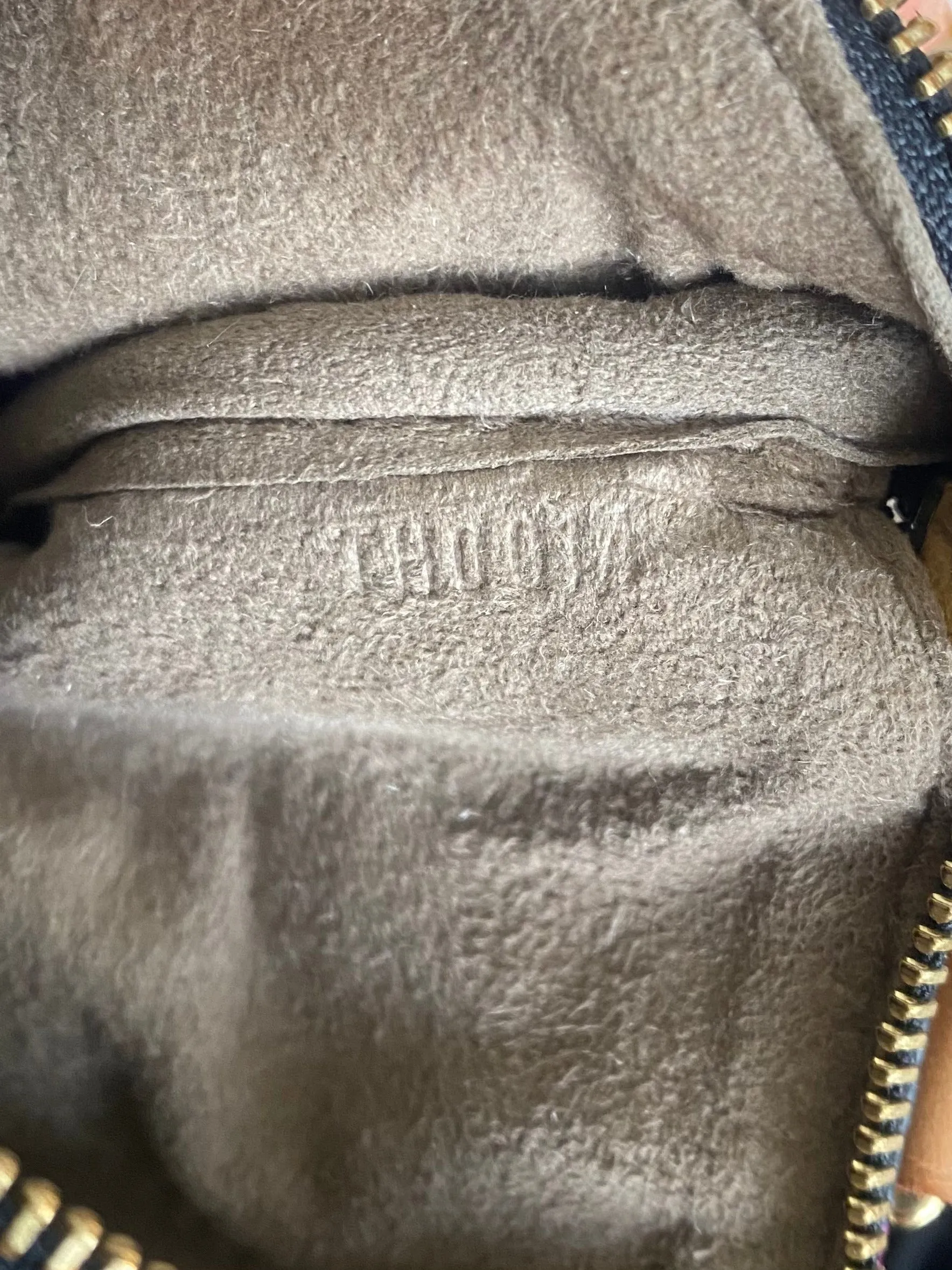 Louis Vuitton Mini Speedy / Mini HL Monogram Coated Canvas and Leather Bag