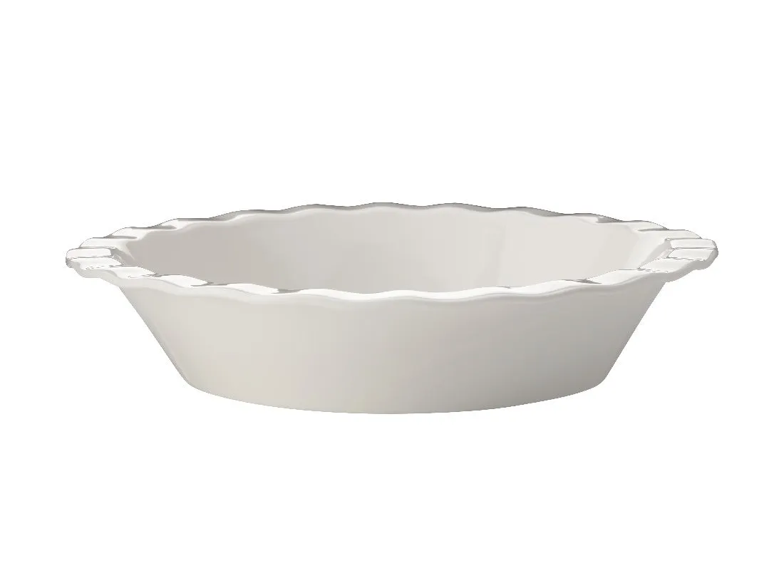 Maxwell & Williams Epicurious Fluted Pie Dish 25x5cm White Gift Boxed