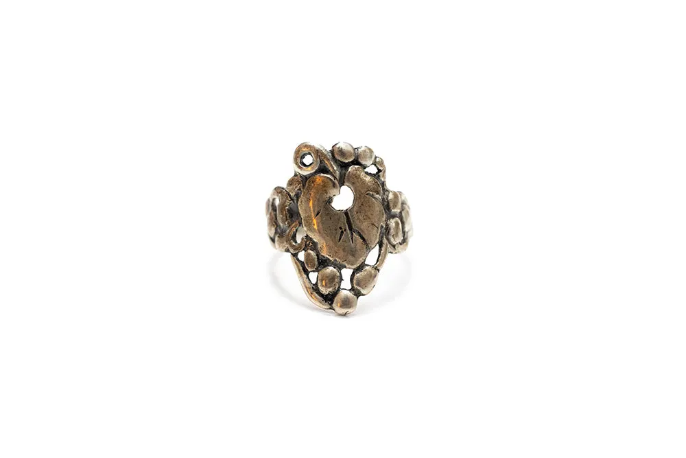 McCLELLAND BARCLAY Sterling Silver Leaf Ring